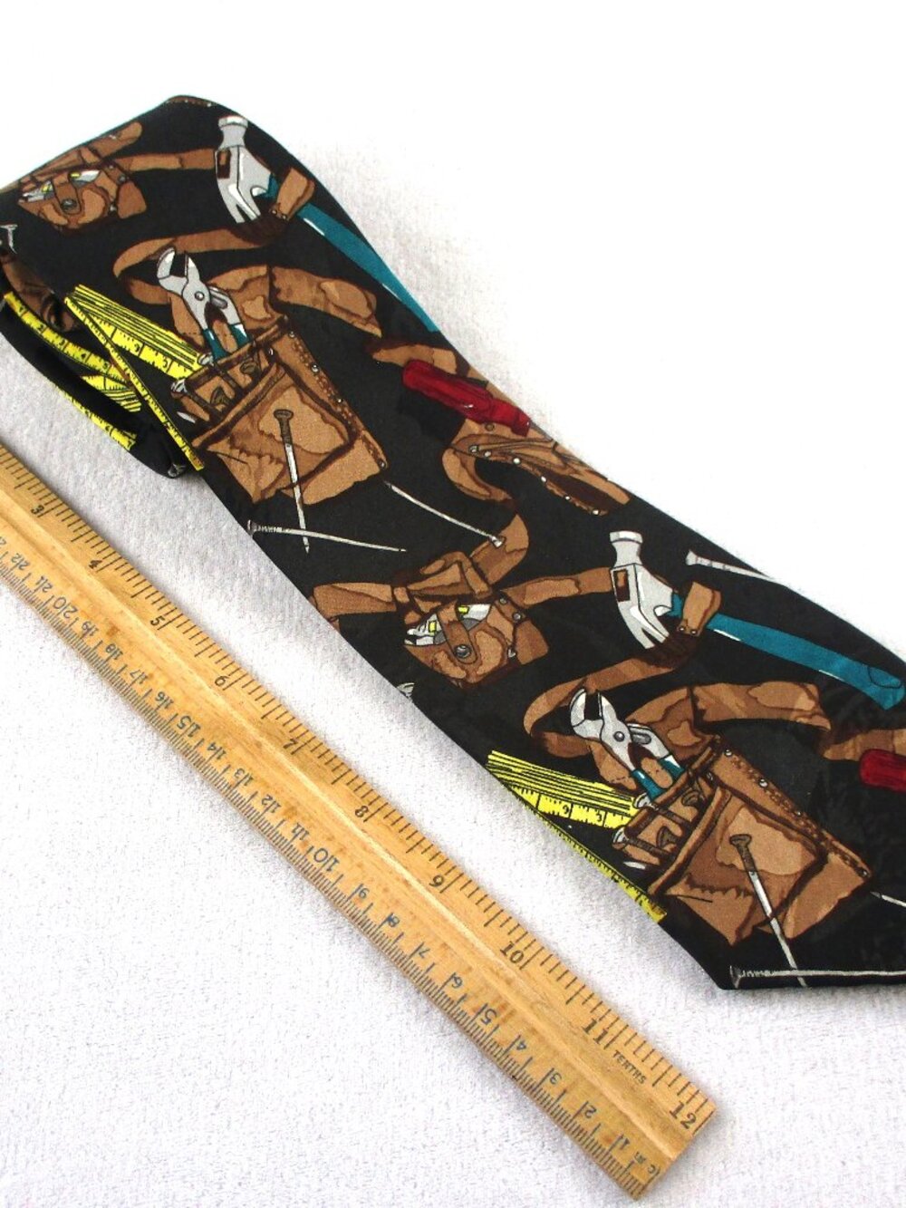 Handyman Carpenters Tie TV Series Home Improvements Vintage 1990s